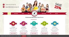 Desktop Screenshot of admissionsessay.net